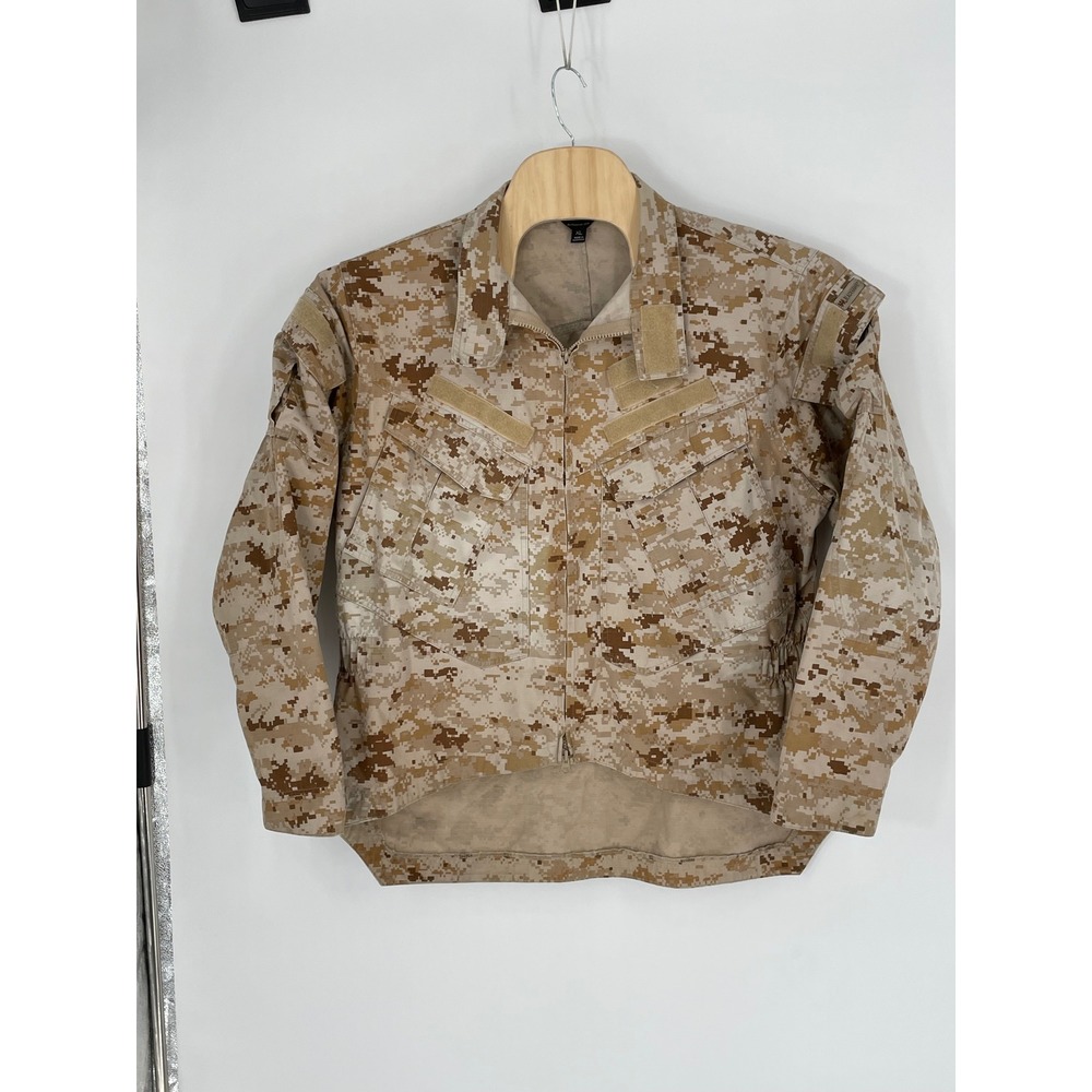 Blackhawk Mens Shirt XL Tactical Desert Digital Camo Ripstop Zip Up